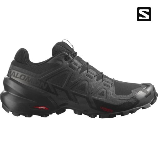 Sapatilhas Trail Running Salomon Speedcross 6 Feminino Pretas | PT I93641